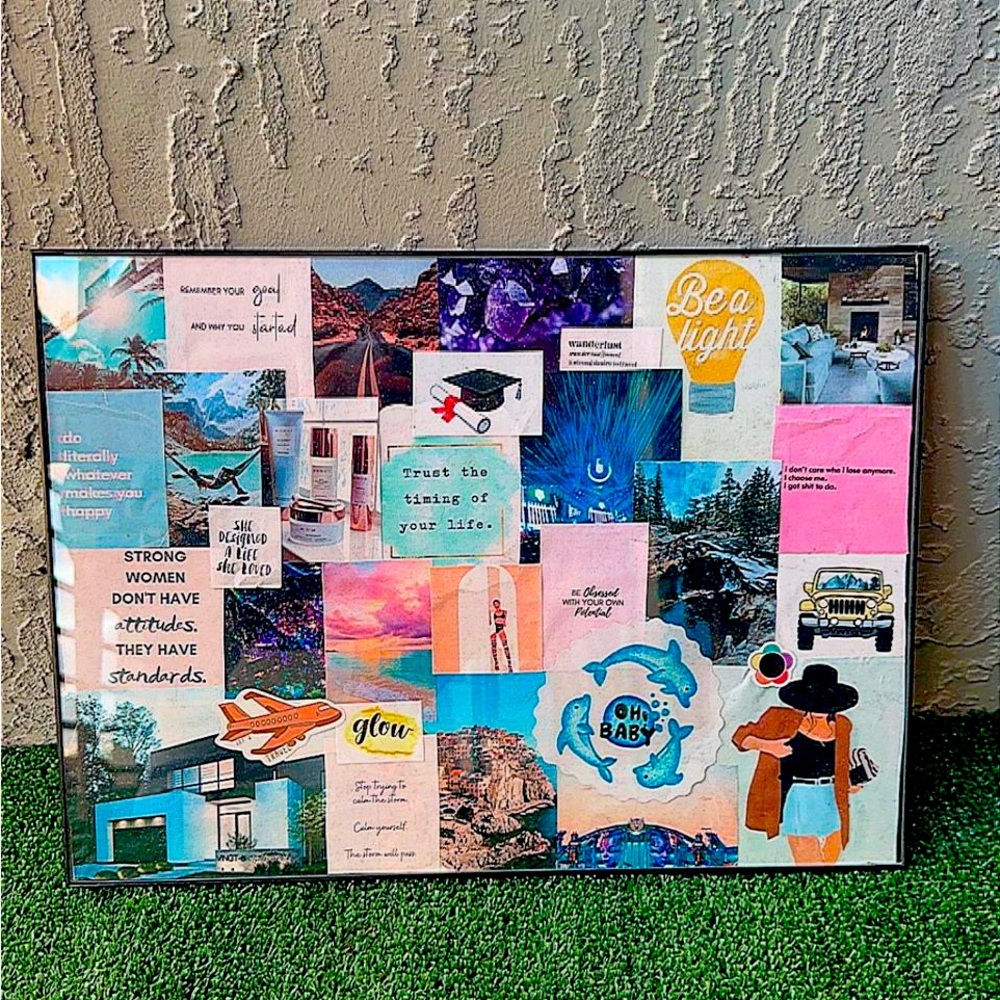 ✨ Doing & Dreaming ✨ Framed Collage